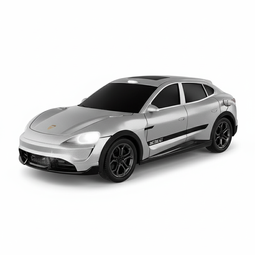 Радіокерований футуристичний автомобіль 9078-01 з підсвіткою/звуками 3/77V Білий (29829373)
