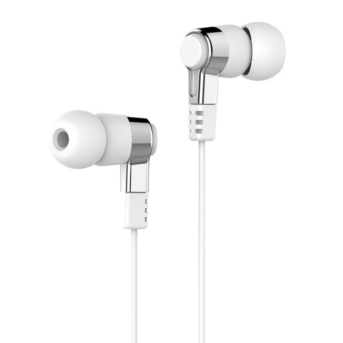 Навушники Hoco M52 Amazing rhyme universal wired earphones з мікрофоном White