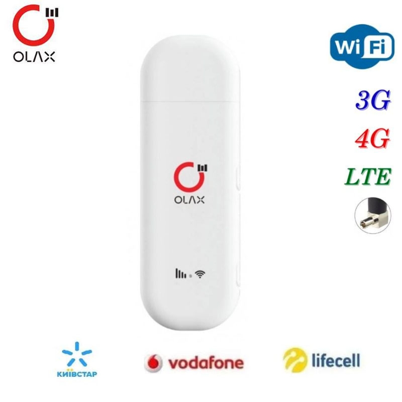 Модем OLAX F90 4G LTE Wi-Fi White (26202553) - фото 2 Модем OLAX F90 4G LTE Wi-Fi White (26202553) - фото 2