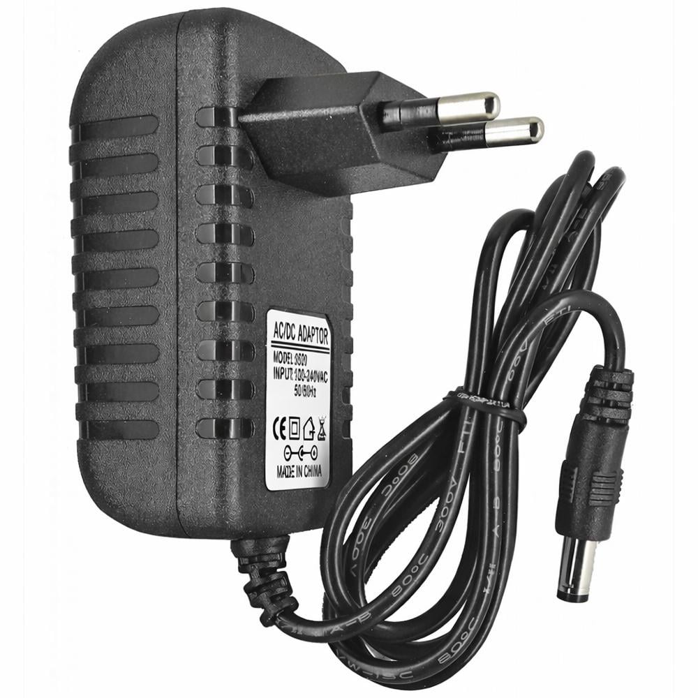 Адаптер мережевий JoyPro ac dc 12V 2A 5,5x2,1 мм Чорний (32109695)