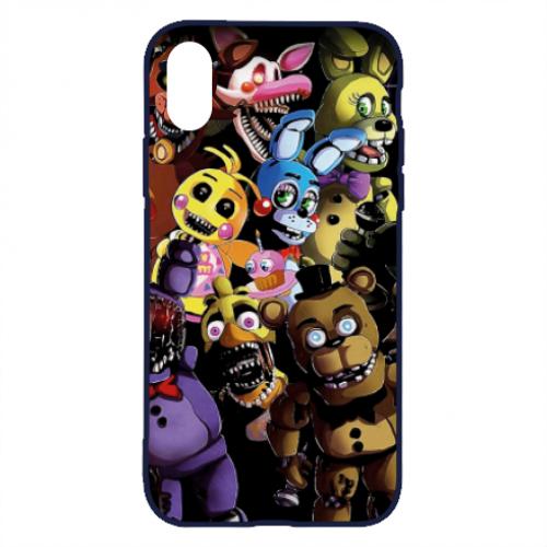 Чехол для iPhone X/Xs FNAF Animatronics (8440831-8-147630)