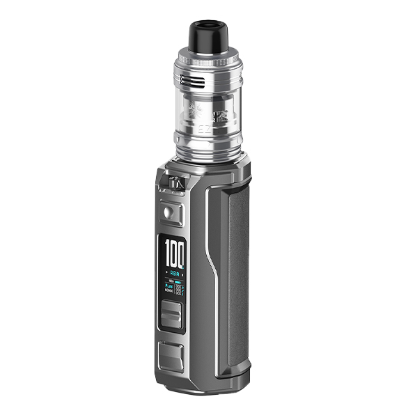 Електронна сигарета Voopoo Argus XT 100W Uforce-L Tank 5,5 мл Kit Silver Grey (16643)