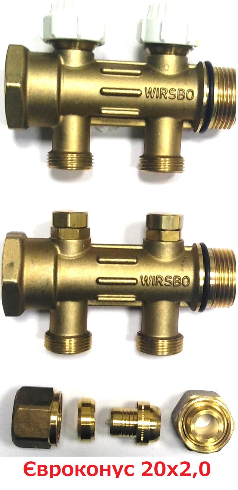 Колектор Uponor для теплої підлоги на 2 виходи під сервомотор (410082002) - фото 2 Колектор Uponor для теплої підлоги на 2 виходи під сервомотор (410082002) - фото 2