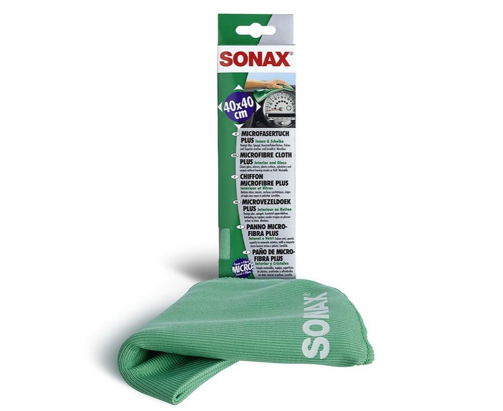 Салфетки SONAX для салона/пластика/стекла 40х40 см (88128)