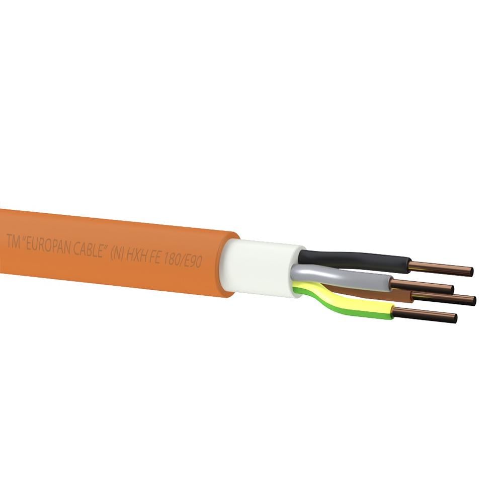 Кабель вогнестійкий EUROPAN CABLE (N)HXH FE180/E90 5х16 мм (11977)