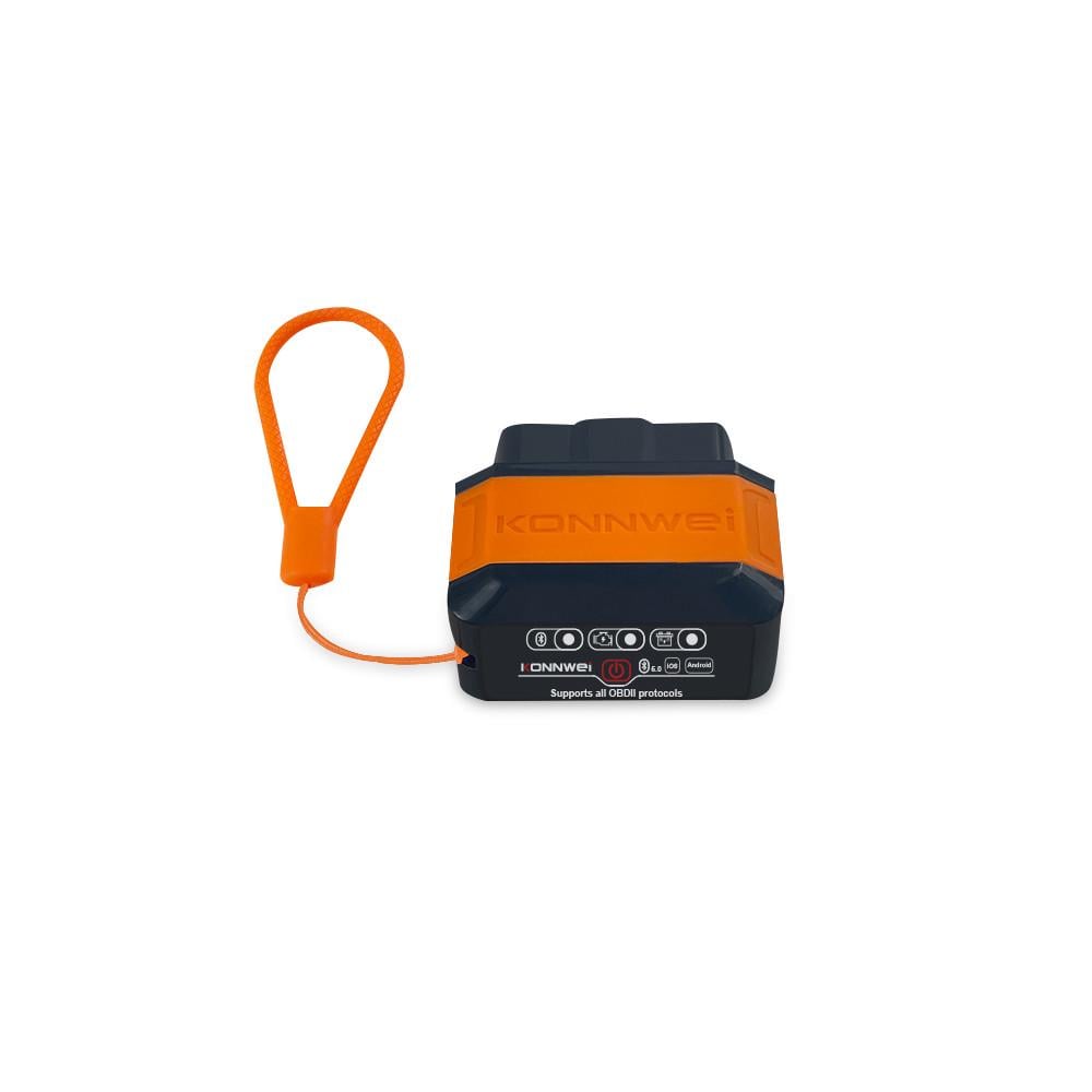 Сканер автомобільний OBD2 KONNWEI KW906 Bluetooth 5.0 для Android/IOS Помаранчевий (400849515)