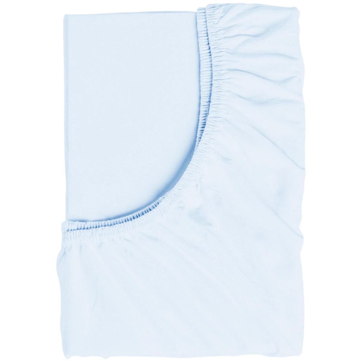 Простирадло на резинці дитяче Bimbo 120х60 см Блакитний (32760) Простирадло на резинці дитяче Bimbo 120х60 см Блакитний (32760)