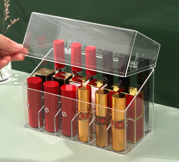 Органайзер для косметики 14514 17,5х9 см Прозорий (4819624) - фото 2 Органайзер для косметики 14514 17,5х9 см Прозорий (4819624) - фото 2