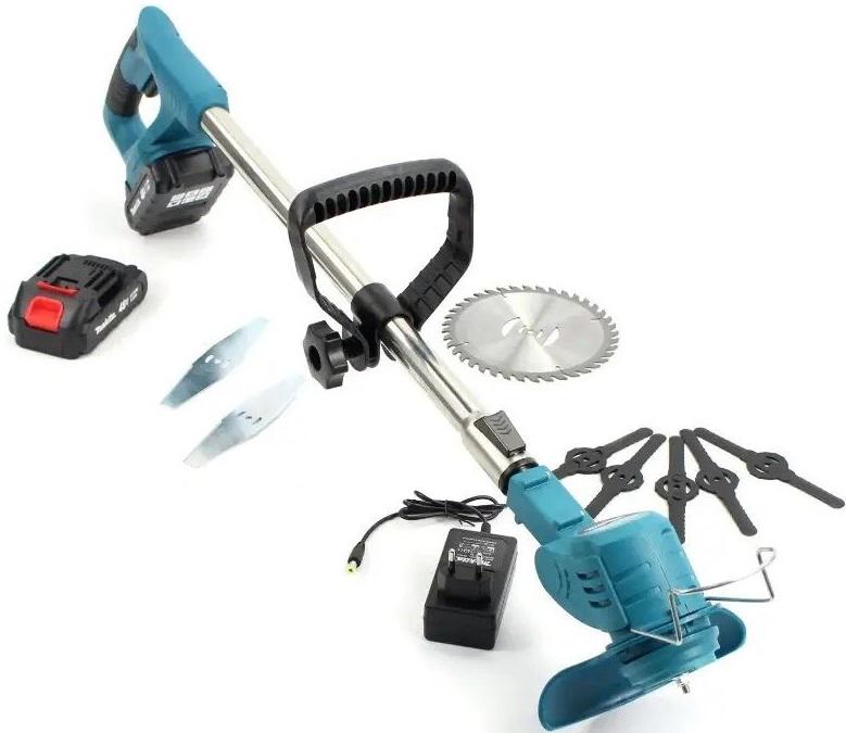 Газонокосарка акумуляторна з двома акумуляторами (25281461) - фото 10