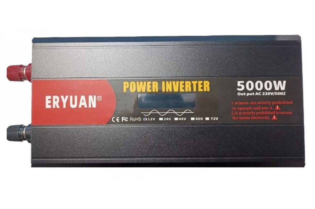 Преобразователь с чистым синусом 12V-220V 5000W LCD (2571924478)