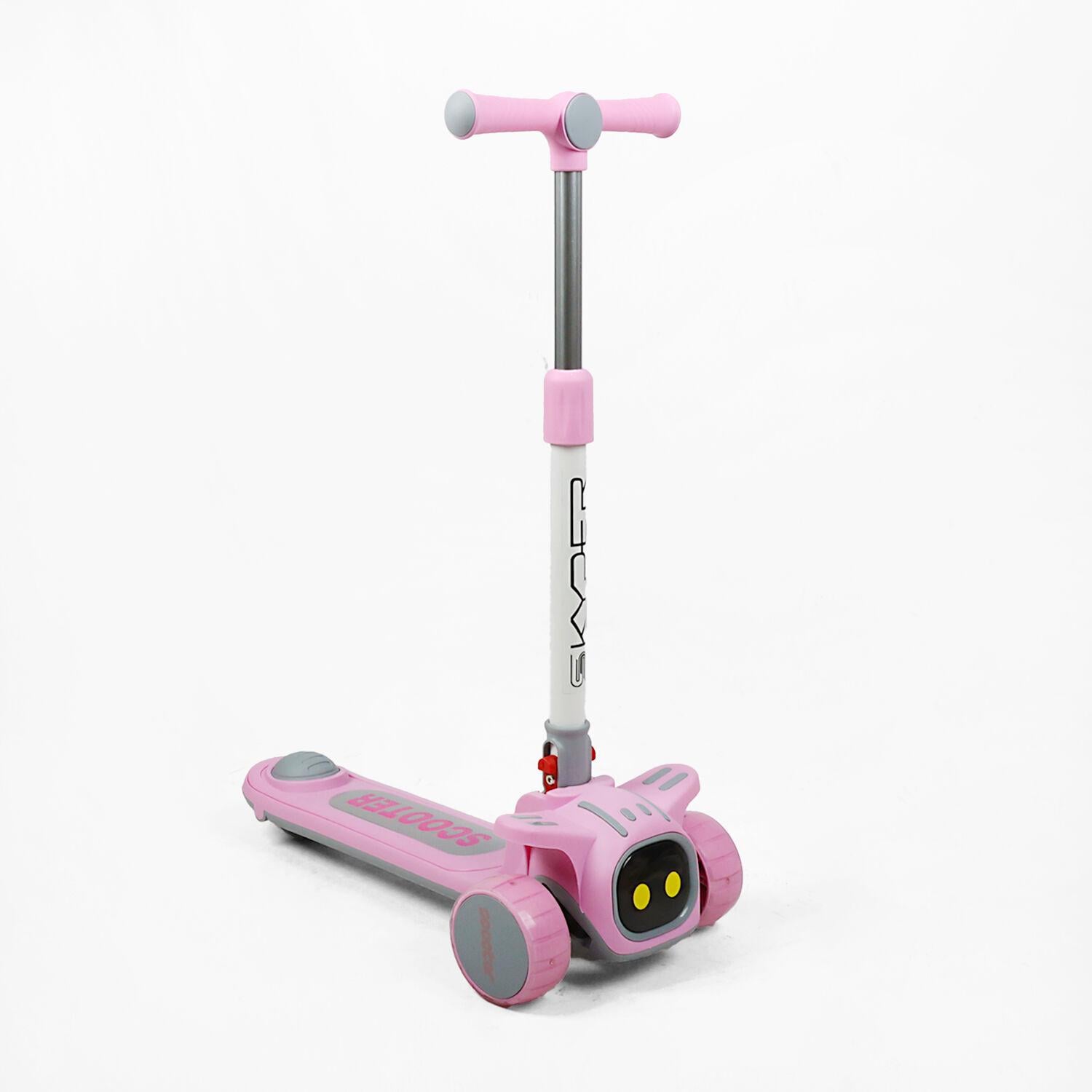 Самокат трехколесный Best Scooter Skyper JN-3069-70 Розовый Самокат трехколесный Best Scooter Skyper JN-3069-70 Розовый