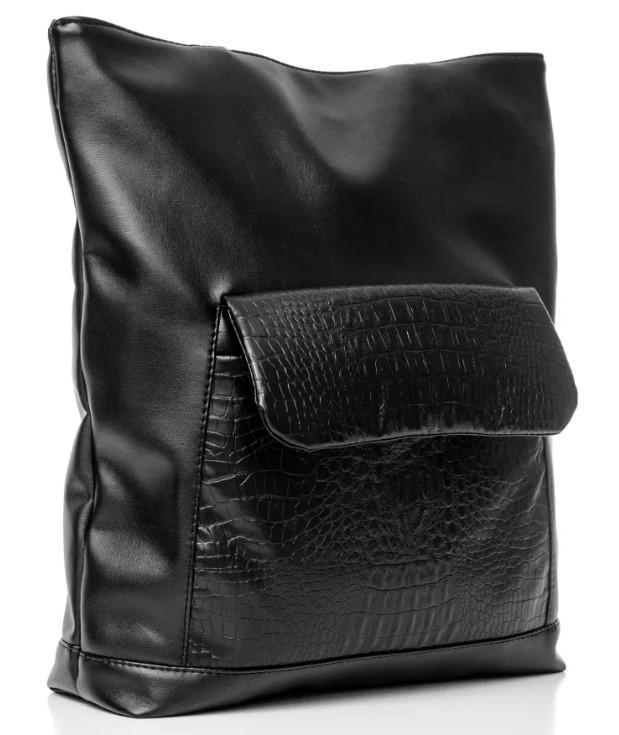 Шопер женский Sambag Shopper Черный (93251070) - фото 3