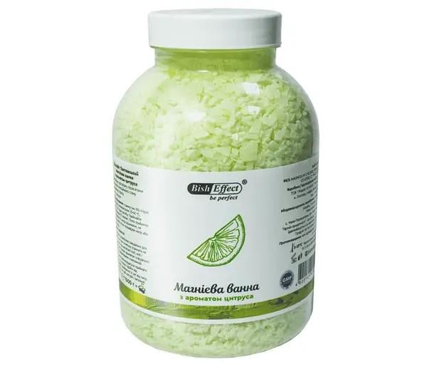 Магниевые ванны Бишофит Полтавский с ароматом цитруса 1000 г - фото 2