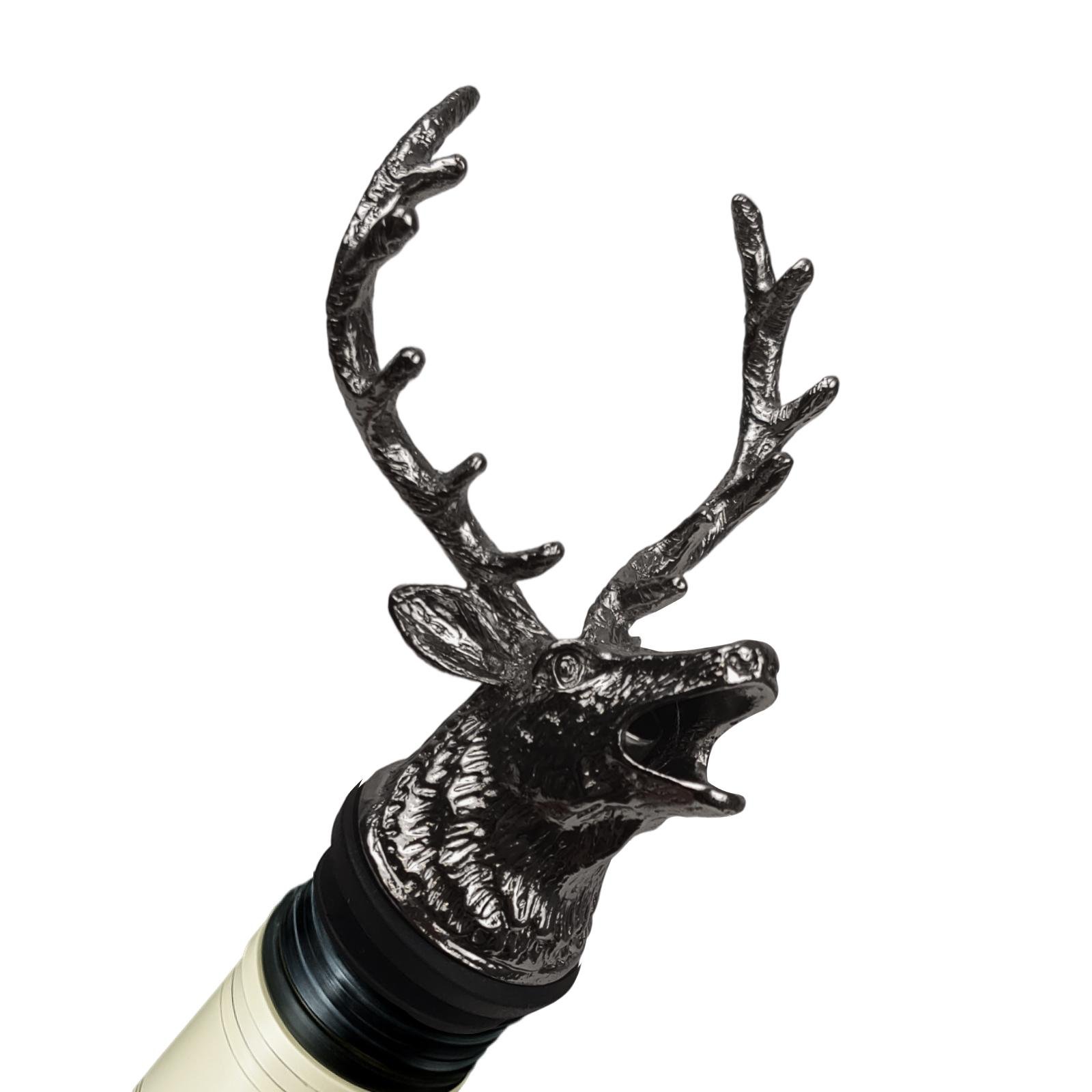 Гейзер для бутылок Olin&Olin в форме Оленя барный для коктейлей Черный (9703-PO-d-b) - фото 1 Гейзер для бутылок Olin&Olin в форме Оленя барный для коктейлей Черный (9703-PO-d-b) - фото 1