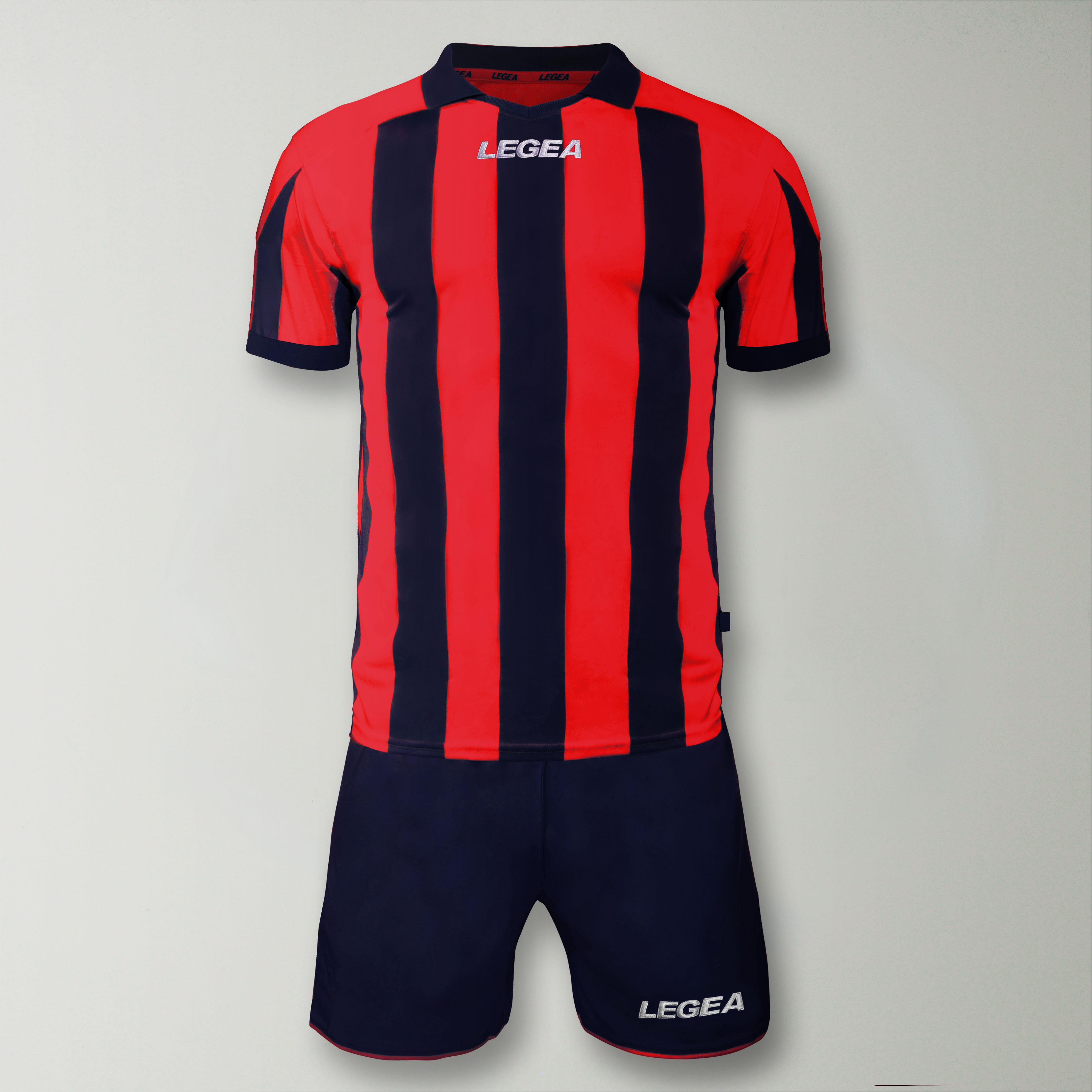 Футбольна форма Legea KIT0019 BELGRADO XL Navy Red