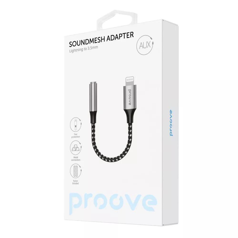 Перехідник AUX Proove SoundMesh Lightning to 3.5 мм - фото 2