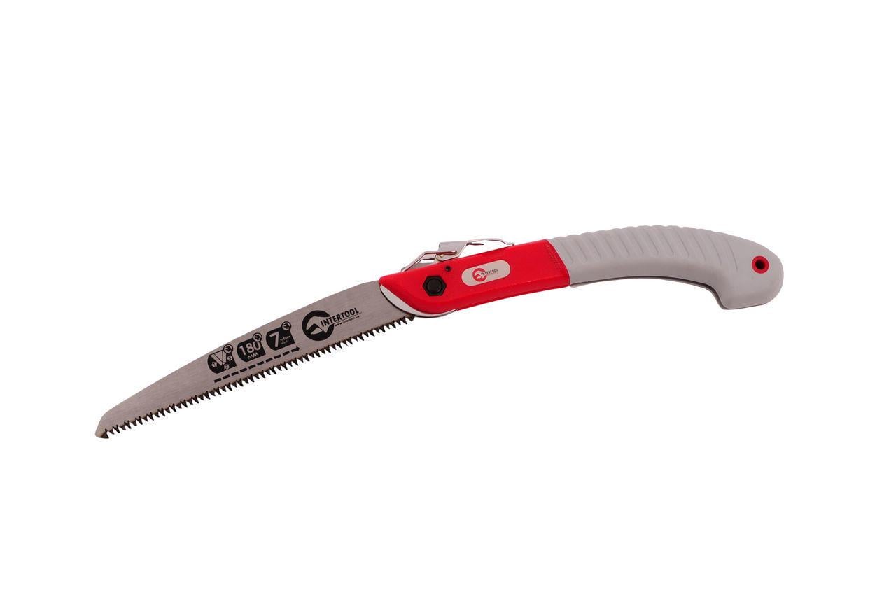 Ножівка садова складна Intertool 180 мм (HT-3142)