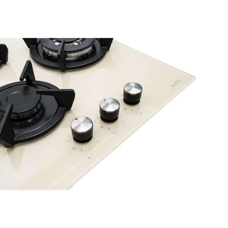Варильна поверхня Ventolux HG430-G3G CEST IVORY (9940) - фото 3