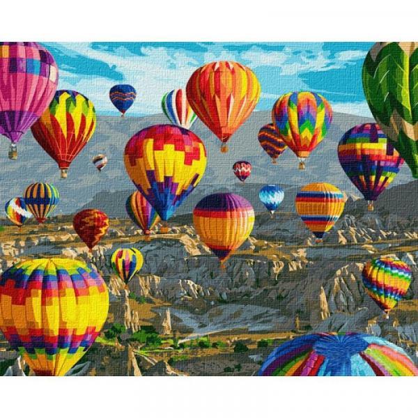 Набор для росписи по номерам Идейка Полет мечты 40х50 см (КНО2836-mt)