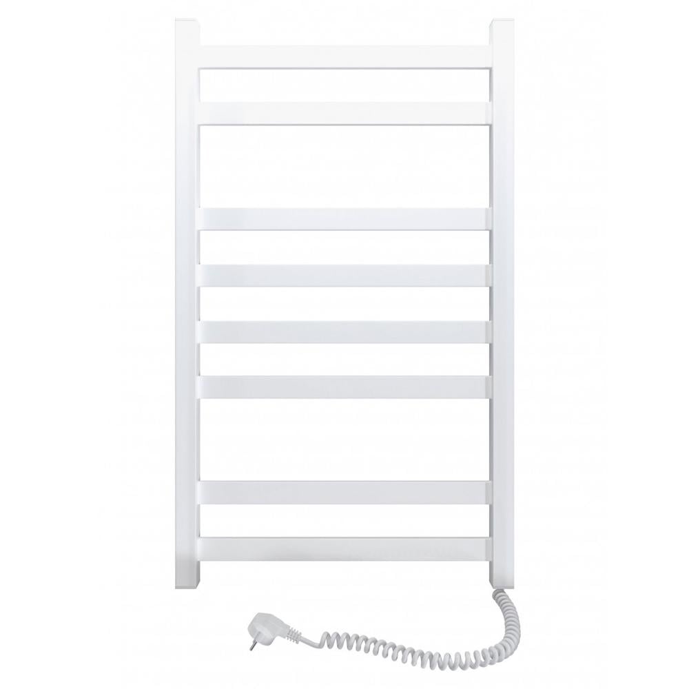Полотенцесушитель электрический SANTAN Лестница Авангард правосторонняя 480х800 мм Белый (115926)
