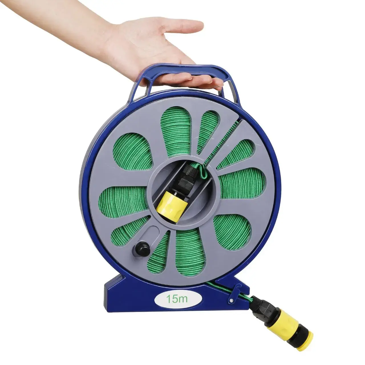 Шланг поливальний BB-4302 15 м котушка з розпилювачем - фото 2 Шланг поливальний BB-4302 15 м котушка з розпилювачем - фото 2