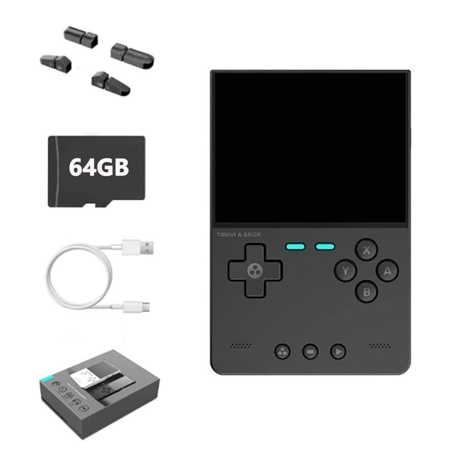 Приставка игровая консоль TRIMUI Brick 64 GB 5000 игр Black (2682610254) - фото 5 Приставка игровая консоль TRIMUI Brick 64 GB 5000 игр Black (2682610254) - фото 5