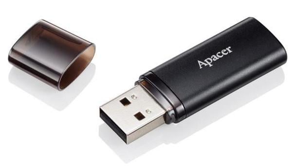 USB Flash Apacer AH23A 32GB Black (1014924912) - фото 3