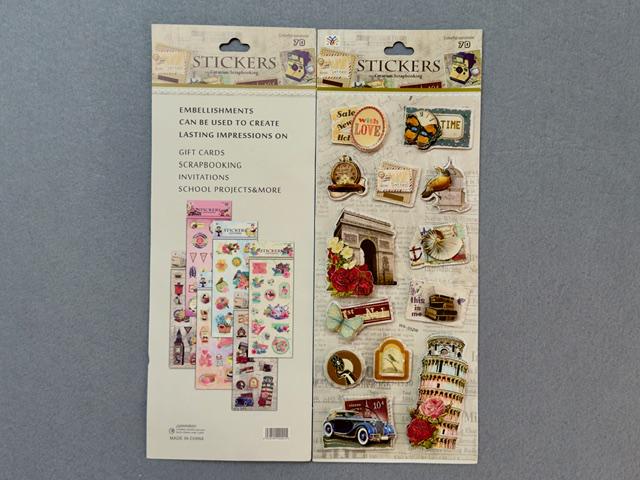 Набор 3D стикеров Италия (22775)