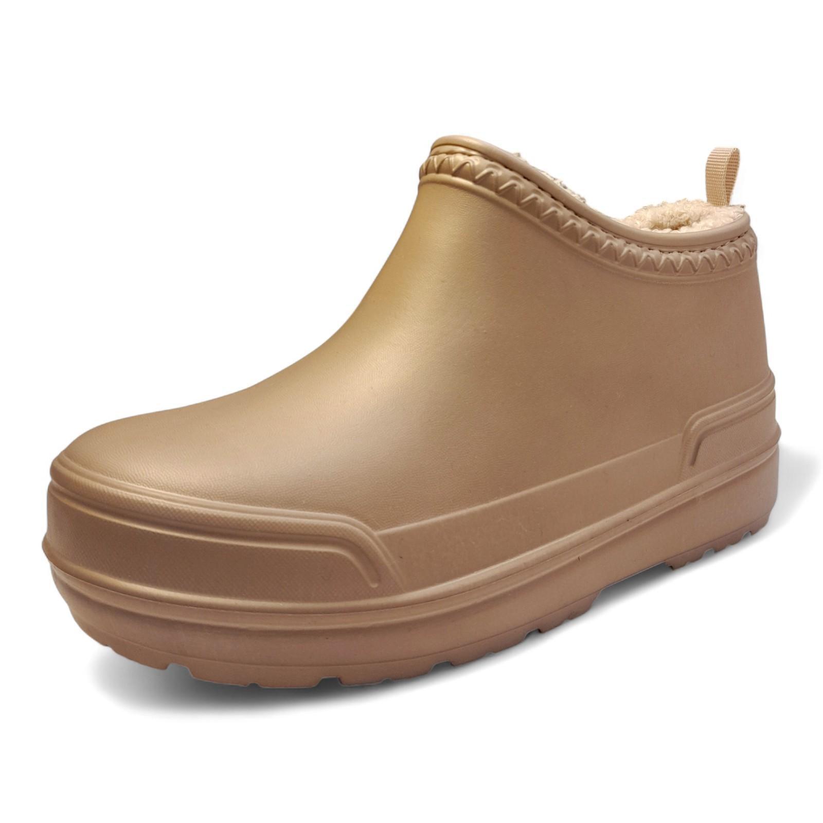 Галоши женские высокие утепленные dagostyle р. 40 26 см Бежевый (2807765055) - фото 3