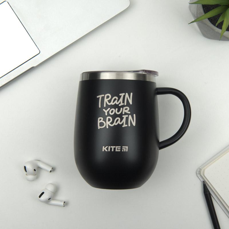 Термокружка KITE "Train your brain" 360 мл (K22-378-01-1) - фото 4