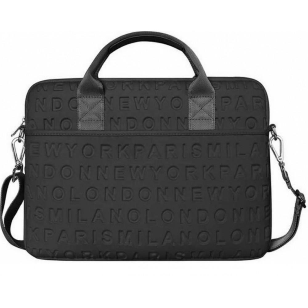 Сумка для ноутбука WiWU Vogue Laptop Slim Bag with strap 14,2" Black (ts0000759160000000024696)