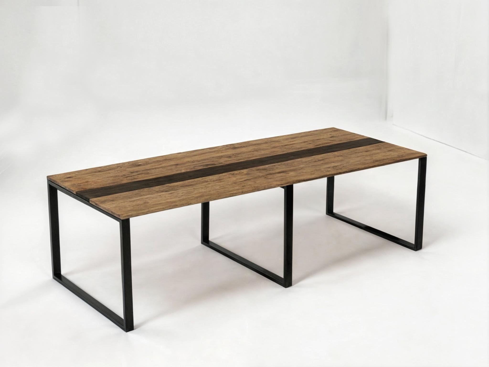 Стол для переговоров Tobi Sho LOFT Volcano КСЛВ/2/18 столешница 18 мм 2700х1100х750 Фаервуд