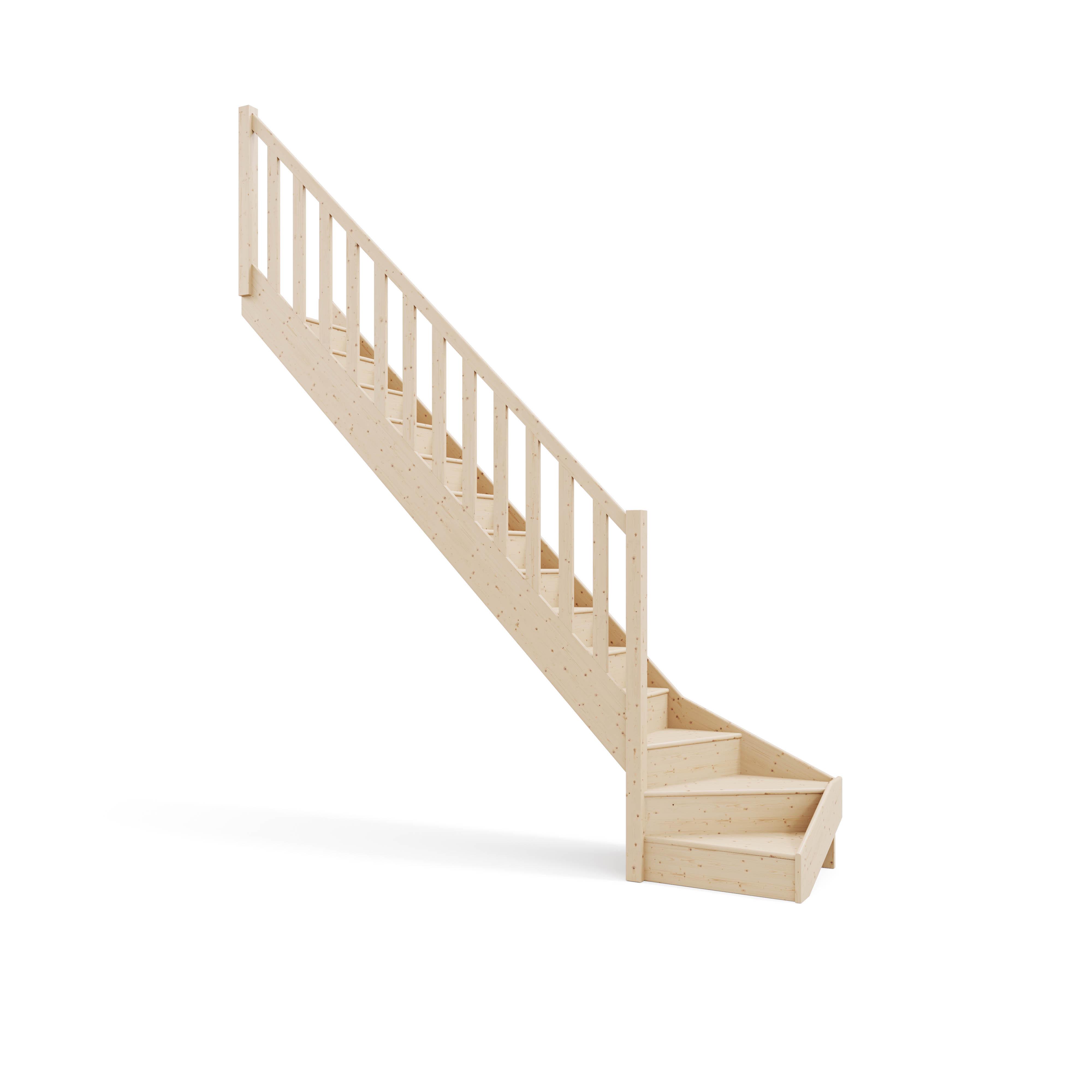 Лестница закрытая с поворотом (OWB-088)