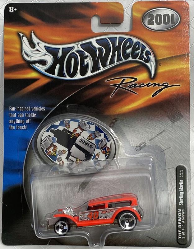 Игрушечная машинка Hot Wheels The Demon 32 Ford Lil Coffin №40 Sterling Marlin 2001 Pro Racing NASCAR (52628)