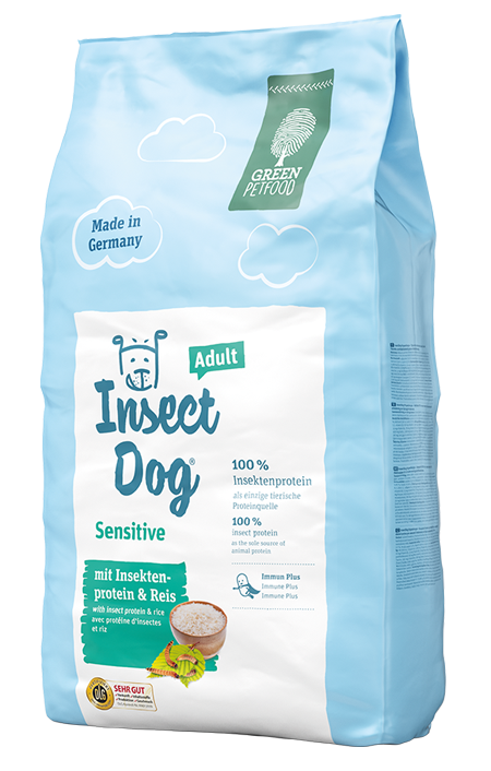 Сухой корм для собак Green Petfood InsectDog Sensitive 0,9 кг (1423584291)