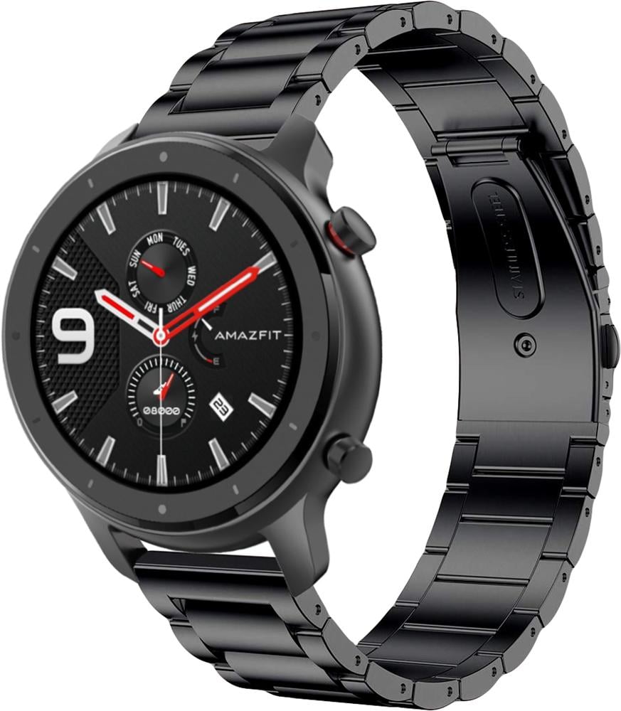 Браслет металлический Shape для Amazfit GTR 47mm Black (25276-2B)