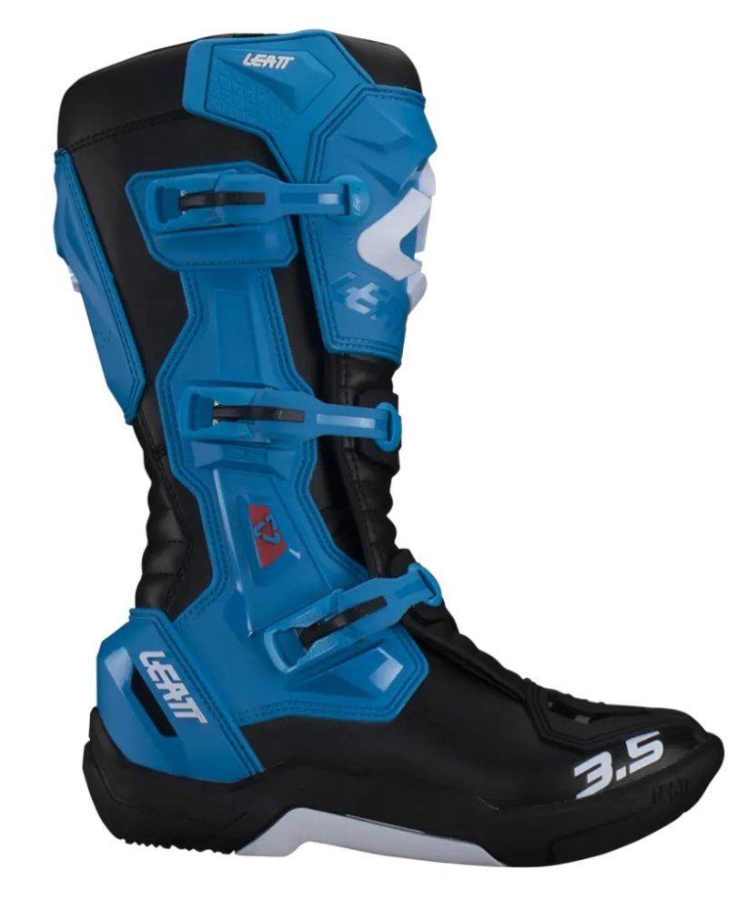 Мотоботы Leatt 3.5 Boot р. 45 Cyan (26993) - фото 5