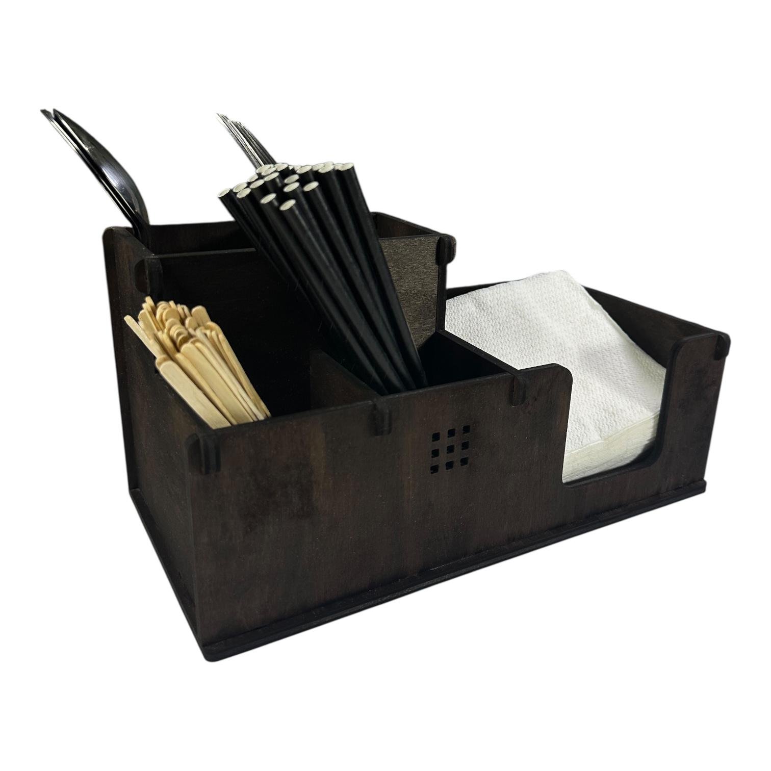 Органайзер барний дерев’яний Barista Must Have Up Палісандр (WN-008)