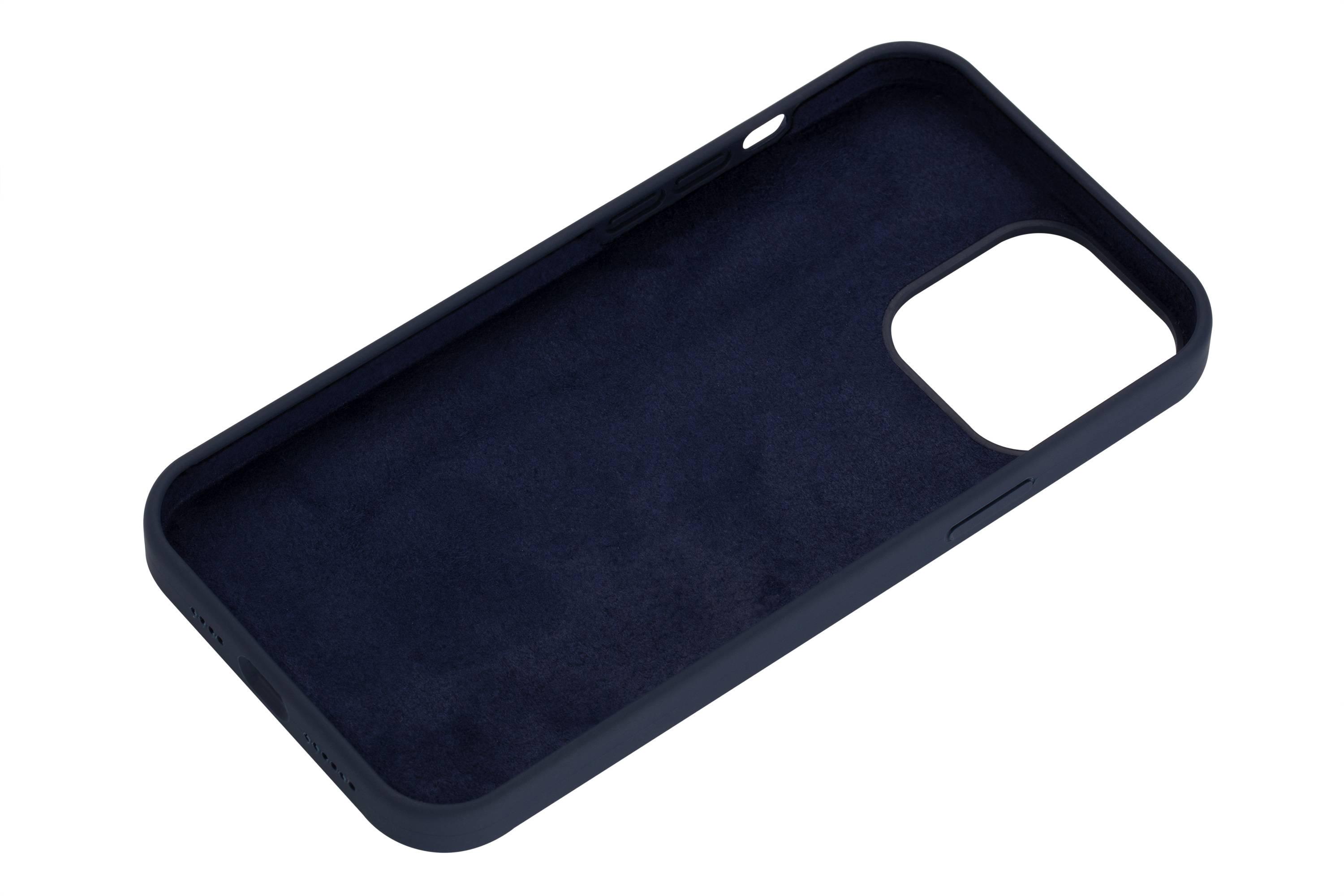 Чохол-бампер для телефона 2E Basic Liquid Silicone iPhone 14 Pro Max Midnight Blue (2E-IPH-14PRM-OCLS-MB) - фото 2