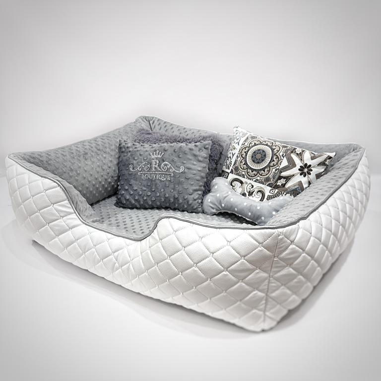 Лежанка для собак Amore mio Cane Брідж до 8 кг 70х50х23 см (DB-0098)