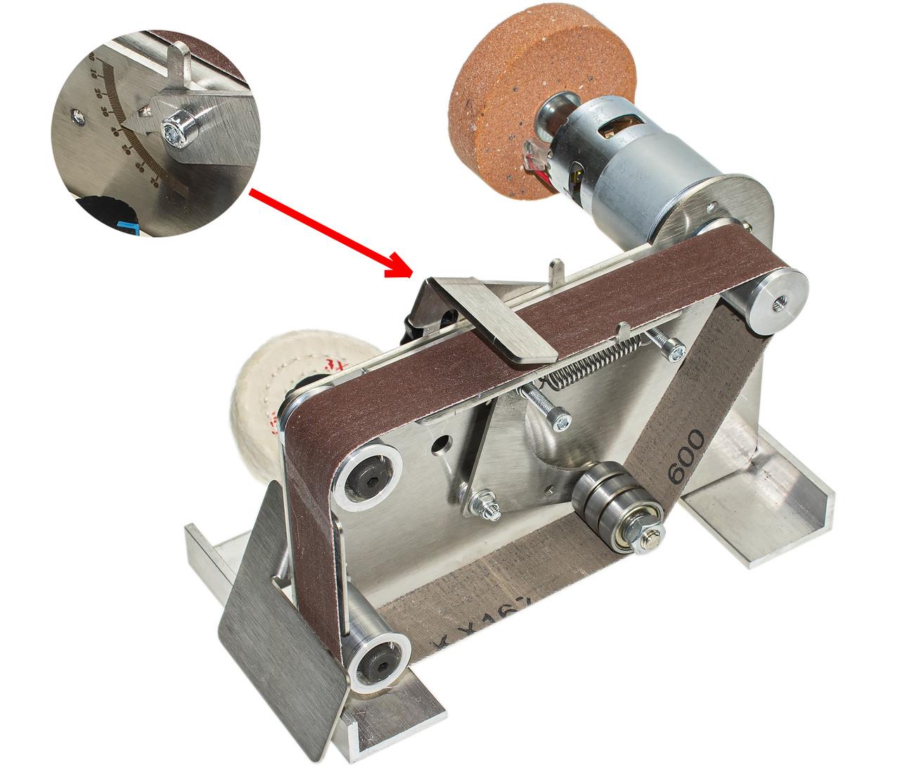 Шлифовальный станок GREE 400W для заточки ножей ножниц сверел и другого инструмента - фото 5 Шлифовальный станок GREE 400W для заточки ножей ножниц сверел и другого инструмента - фото 5