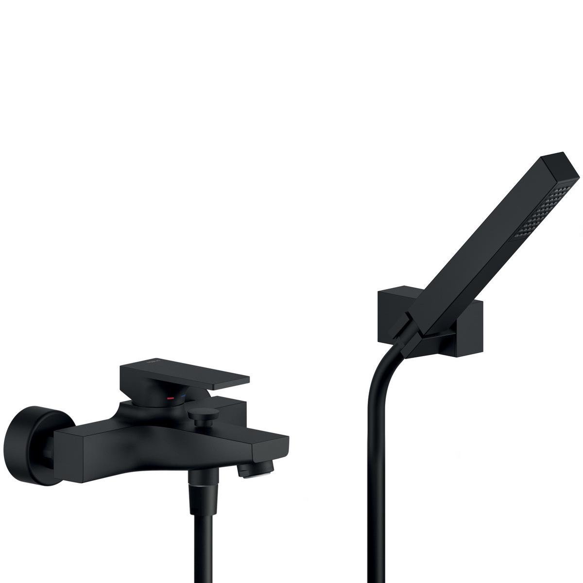 Змішувач для ванної Nobili Seven SE124110BM одноважільний Чорний (183944)