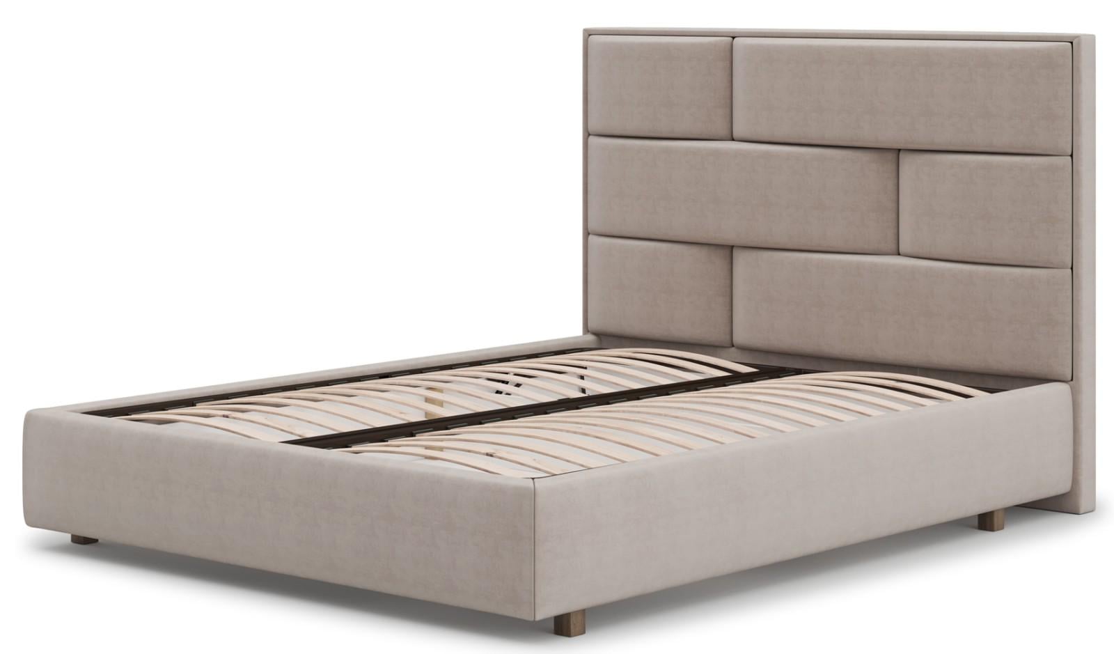 Кровать Стенфорд 160х200 см Divotex Simple 04 Latte