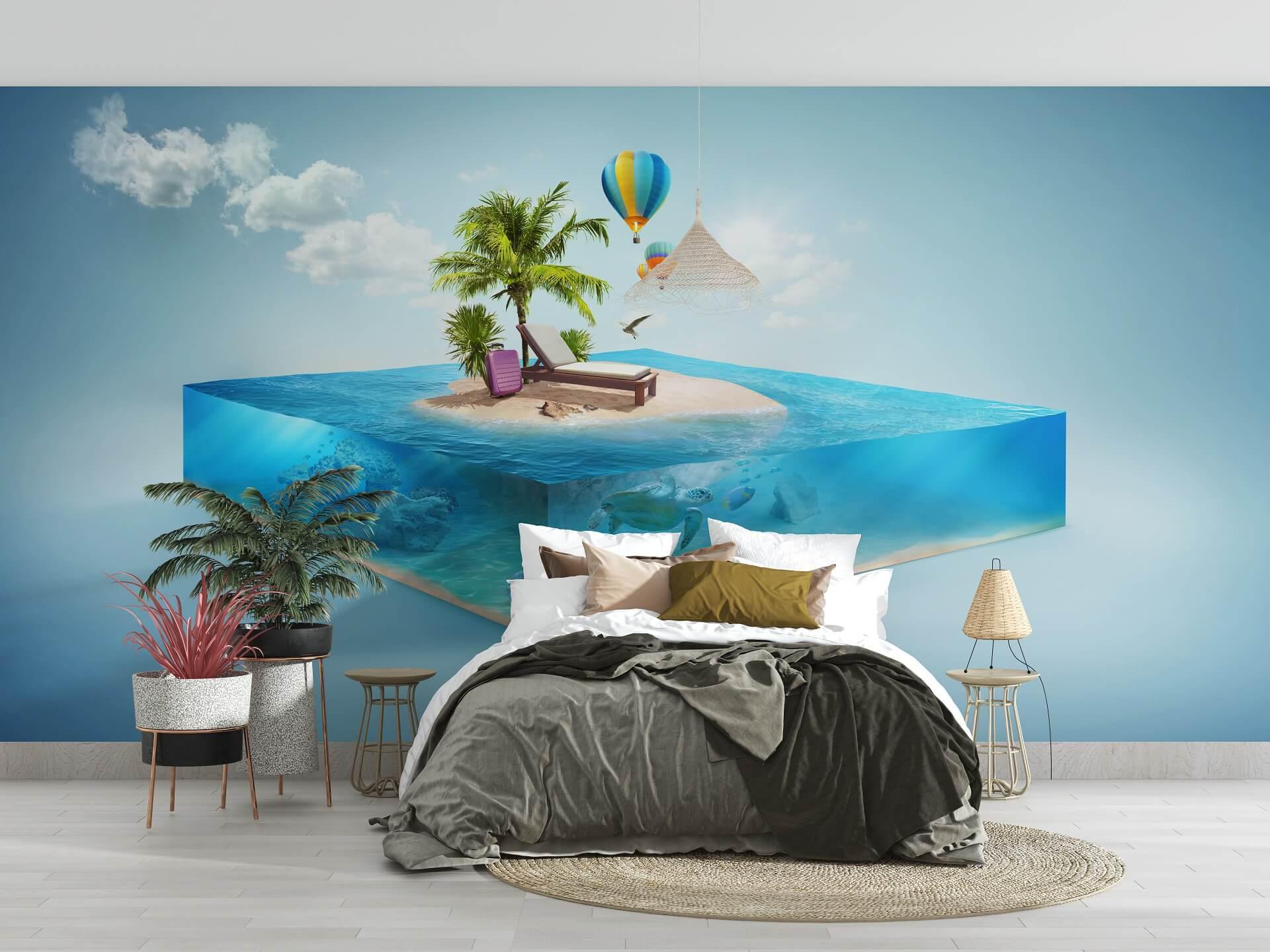 Фотообои флизелиновые Styleo Print-walls 3D Остров мечты 0218 400х250 см (Pw-0218/4)
