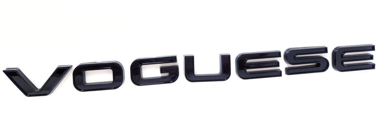 Эмблема-надпись VOGUESE Range Rover на крышку багажника (2338051458)