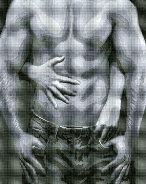 Алмазная мозаика Идейка Соблазнительные линии тела 40x50 см (Id-AMO7926)