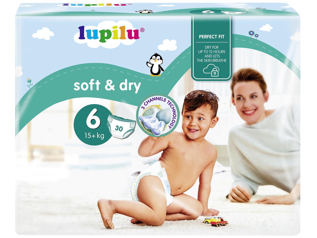 Подгузники Lupilu Soft&Dry 6 15+ кг 30 шт.