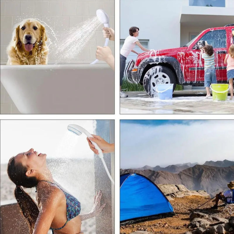 Душ з лійкою для гігієнічного душу з акумулятором 2200 мАг (2692394466) - фото 8 Душ з лійкою для гігієнічного душу з акумулятором 2200 мАг (2692394466) - фото 8