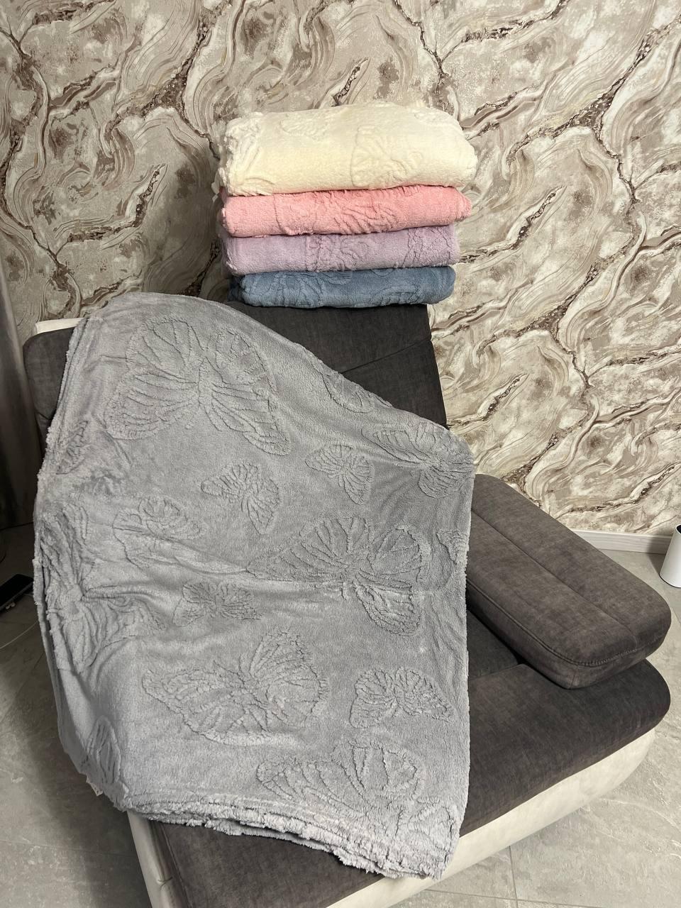 Плед плюшевий 3Д на диван 200х230 см Сірий (П4К-Mpled003-03) - фото 5 Плед плюшевий 3Д на диван 200х230 см Сірий (П4К-Mpled003-03) - фото 5