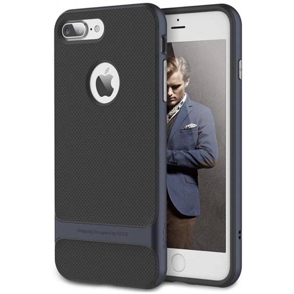 Чехол накладка Rock Royce Series Case for iPhone 8 Plus, Navy Blue